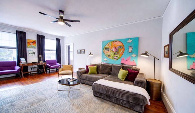 The Home Collection: Boutique Elizabeth Condo · King Suite · Near Atrium Health