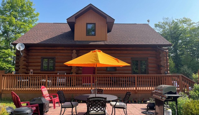 Tranquil Manitoulin Cabin is peaceful and private, surrounded by forest.