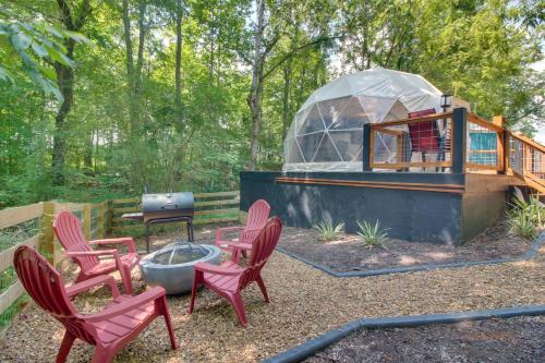 Unique Dome Home w/Deck in Smoky Mountains