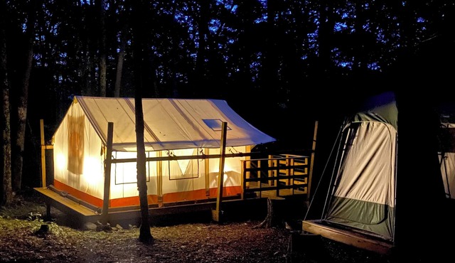 Unique Private Glamping Experience Nestled in the Blue Ridge Highlands.