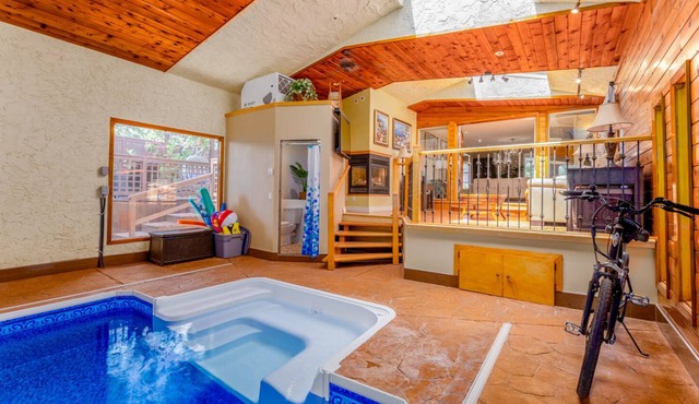 Vacation home with an Indoor Pool