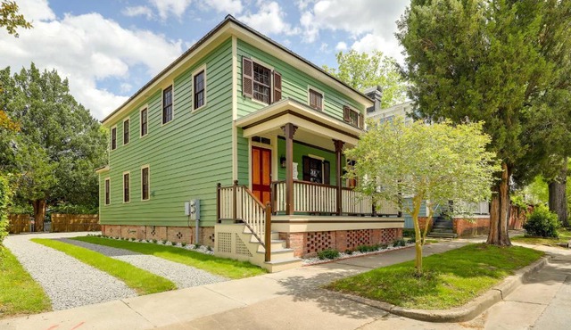 Victorian New Bern Vacation Rental in Downtown!