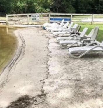 Waterfront Beach Two Story Dock Lake Anna