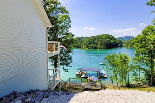 Waterfront Norris Lake Gem Sleep 11 Dock Fire Pit