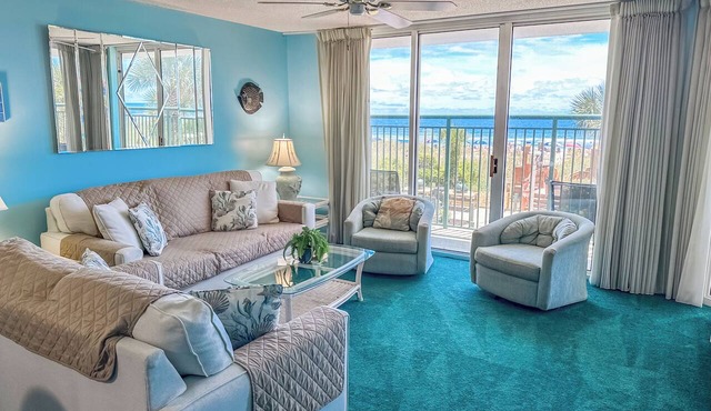 Windy Hill Dunes 105! 1st floor, 3 BR Premium Ocean Front Condo. Book your vacation today!