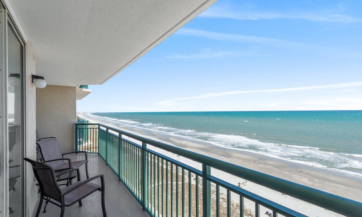 Windy Hill Condo | Elegant Oceanfront Condo, Hard Wood Floors, Lazy River | Windy Hill Dunes - 1302