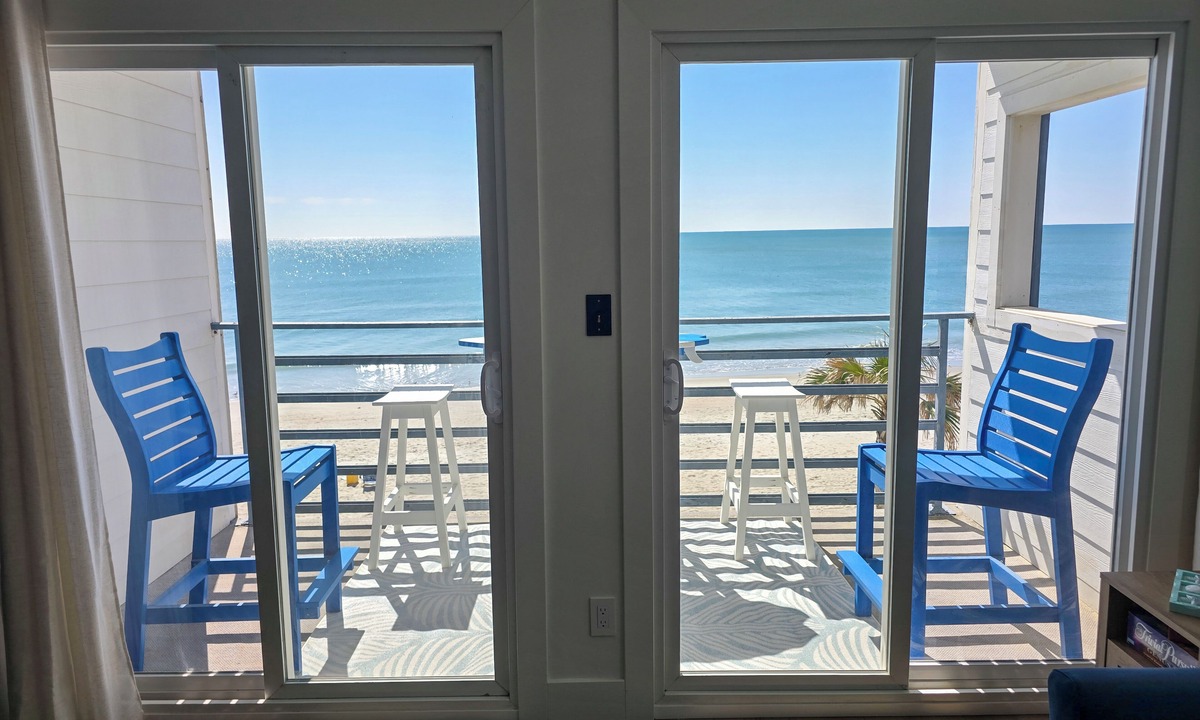 Garden City Condo | Fully Renovated from the Front Door to the Oceanfront Porch w/king bed, sea breezes and pool. Weekly discounts offered!
