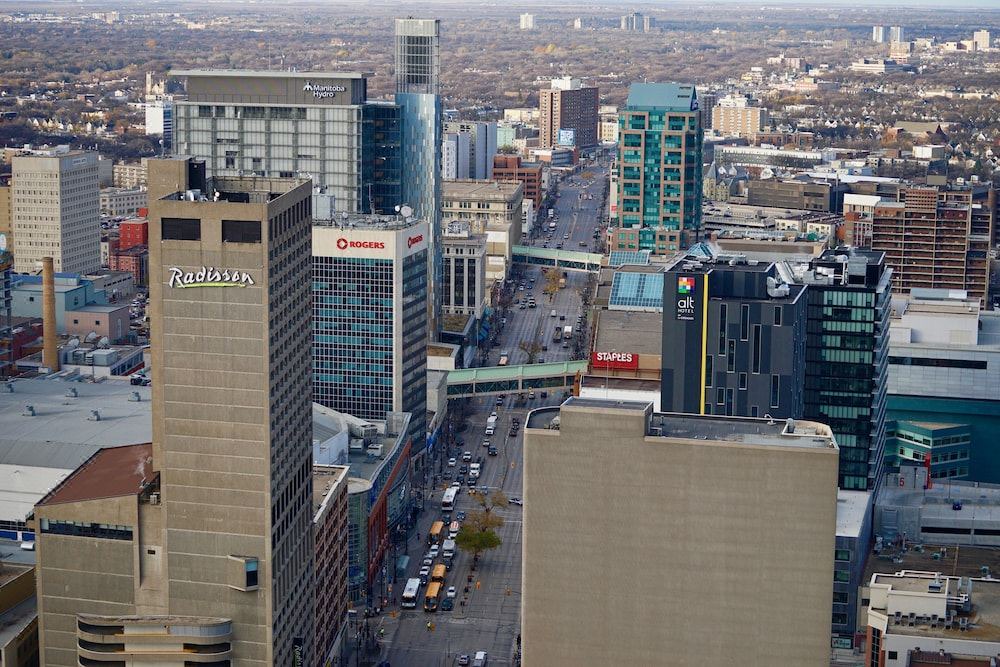 Photo of Buildings in Downtown Winnipeg