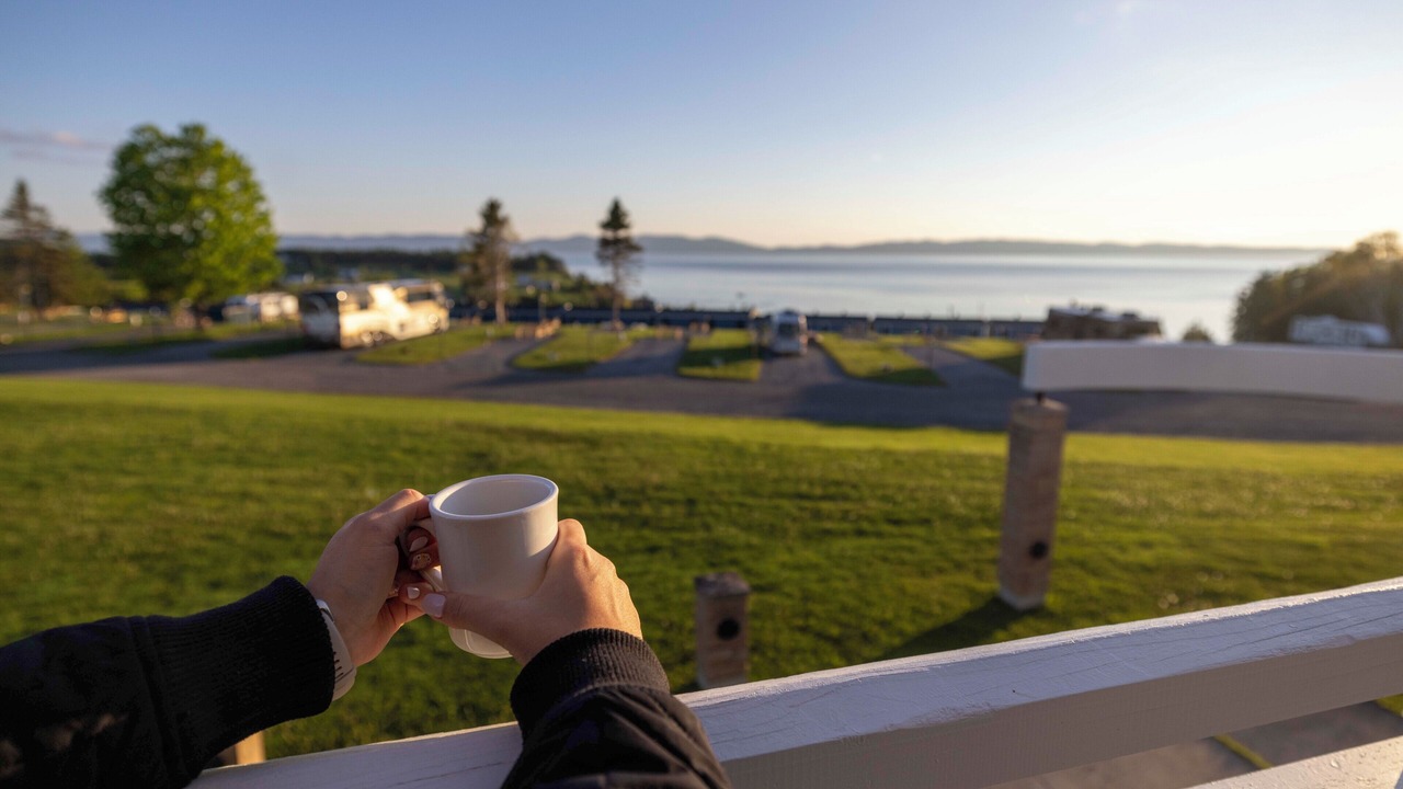 Photo of Patio Balcony in Saint Georges de Malbaie