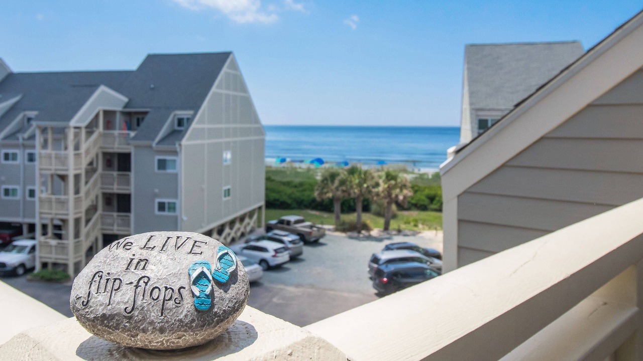 Photo of Patio Balcony in Caswell Beach
