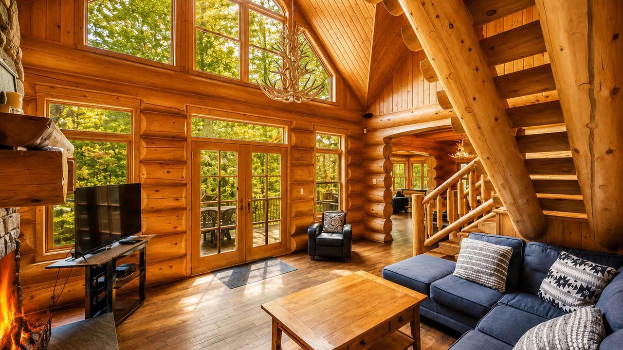 Photo of Livingroom in Fiddler Lake Resort