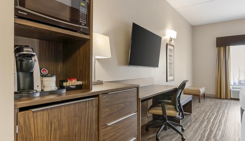 Standard Room, 2 Queen Beds, Non Smoking, Refrigerator & Microwave