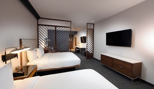 Suite, Multiple Beds, Hearing Accessible (Accessible Bathtub)