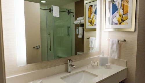 Room, 1 King Bed, Hearing Accessible (Transfer Shower)