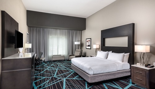 Standard Room, 1 King Bed, Accessible (Communication, Roll-In Shower)