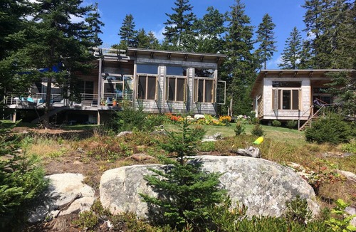 Cushing House | Modern Oceanfront Cabin on Historic Bird Point