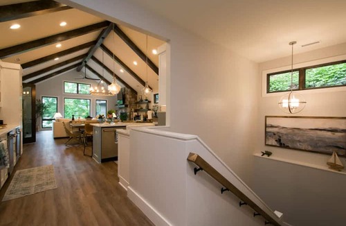 Lake Lure House | Epic 5BR w Double Living Areas On Lake Lure
