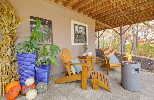 Mars Hill Cottage | Secluded Mtn-view Retreat in Mars Hill