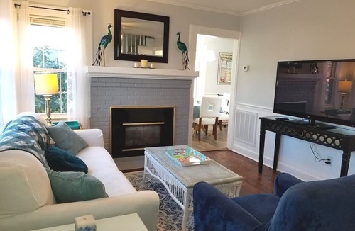 Newton House | A renovated home decorated with bling, in Newton NC