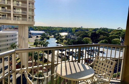 Arcadian Shores Apartment | Royale Palms 602H Oceanview Studio w/Pool & Beach