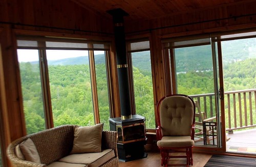Petite-Riviere-de-l'Ile Cabin | Luxurious 15-Person Chalet Rental near Mont-Tremblant Ski Resort, Quebec