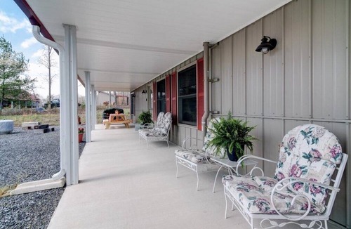 Millboro Springs Cottage | Homespun Cozy Guest Cottage in the Woods with Lovely Pastoral Views