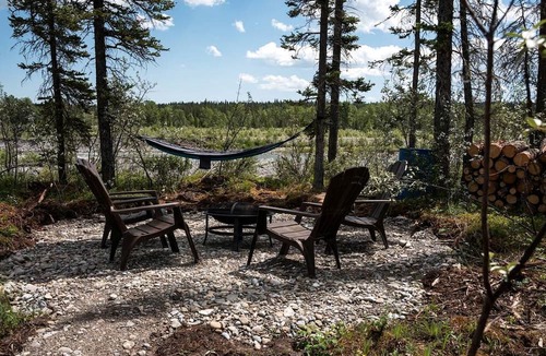 Calgary RV Rental | Reconnect with Nature in Style: Riverside Dome Retreat in Alberta's Serene Setting