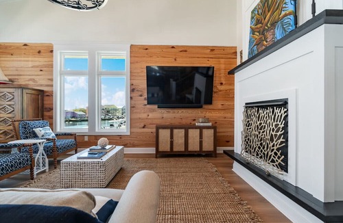 Atlantic Beach House | Sea Salt Cottage with private boat dock