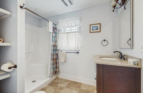 East Boothbay House | Dog-friendly, bayfront home - gorgeous ocean views, private balcony & fireplace