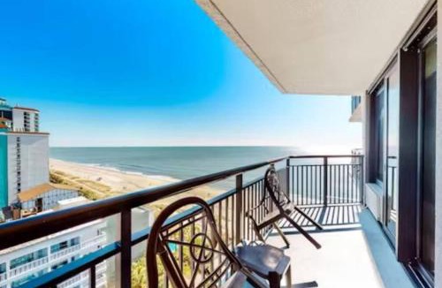 Myrtle Beach Apartment | Your Perfect Oceanview Suite with Balcony, Dogs Ok! 1202