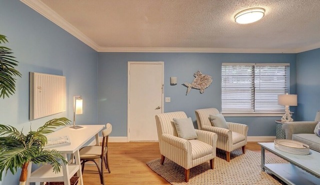 Beach Getaway 2BR w/Pool + Modern Comforts