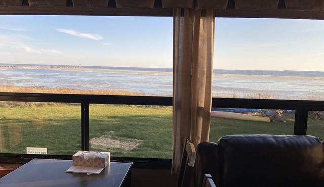 Camping in style with serene waterfront views!