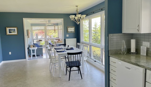 Spacious Oceanfront Home with Private Beach on Penobscot Bay