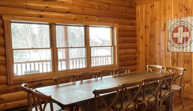 Custom Built Log Cabin Twin Mountain Bretton Woods Cannon Franconia 3 King beds