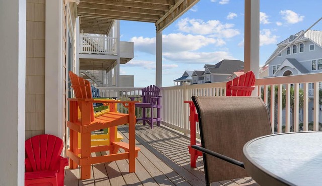 CottageVacations4u "MEANT 2B" -pool club- ocean view-200 FT to beach. DOG FRIENDLY.