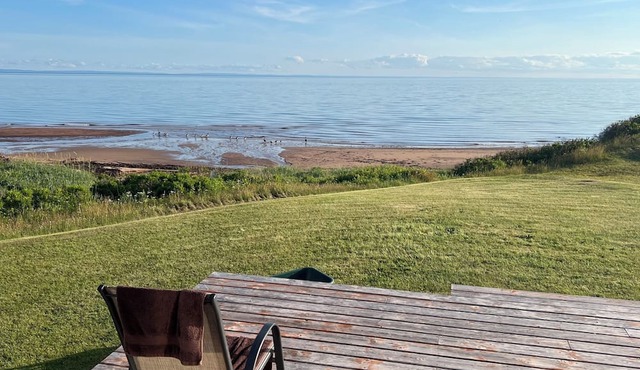 Spacious 3 bedroom waterfront cottage. Only 75 feet from your own private beach!