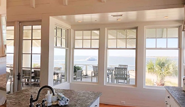 Oceanfront 5 bedroom located in Harbour Village on Bald Head Island