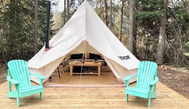 Willow Riverfront Bell Tent Retreat